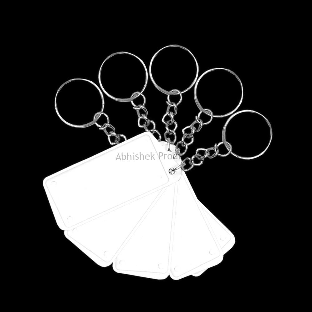 Keychain Collector Sticker 25x55mm Rectangle Keychain Sticker Type for Men | Bulk Keychain ...