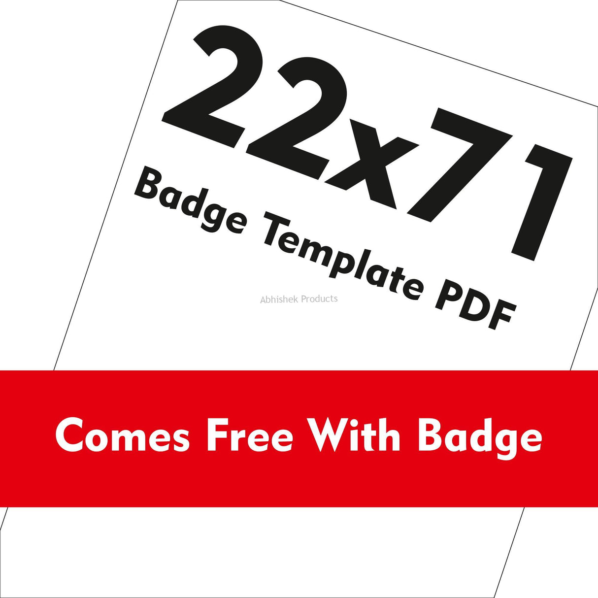 22x71 badge woo art template file format