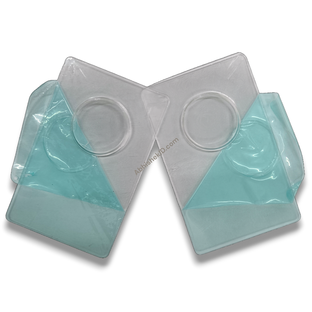 Coin Card Blister Caps 54×86 mm, 🔵Round Shape| Blisters Only for Coin Packaging