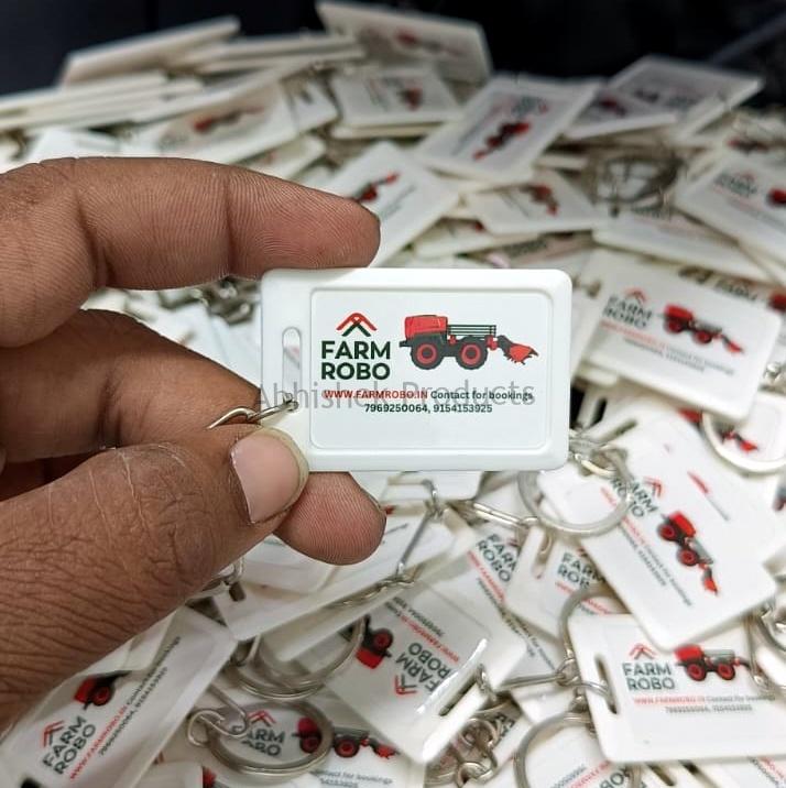 Keychain Collector Sticker 27x40.5 mm Keychain 2 Side Sticker – Abhishek Products