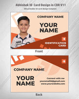 3/6 CorelDraw 11 ID Badge & Business Card Design Templates | 100 Editable Designs India