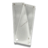 2x6 Inch Acrylic Poloroid Strip Magnetic Photo Frames Rectangle Fridge Magnet Frames | Without Print