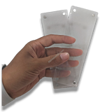 2x6 Inch Acrylic Poloroid Strip Magnetic Photo Frames Rectangle Fridge Magnet Frames | Without Print