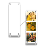 2x6 Inch Acrylic Poloroid Strip Magnetic Photo Frames Rectangle Fridge Magnet Frames | Without Print