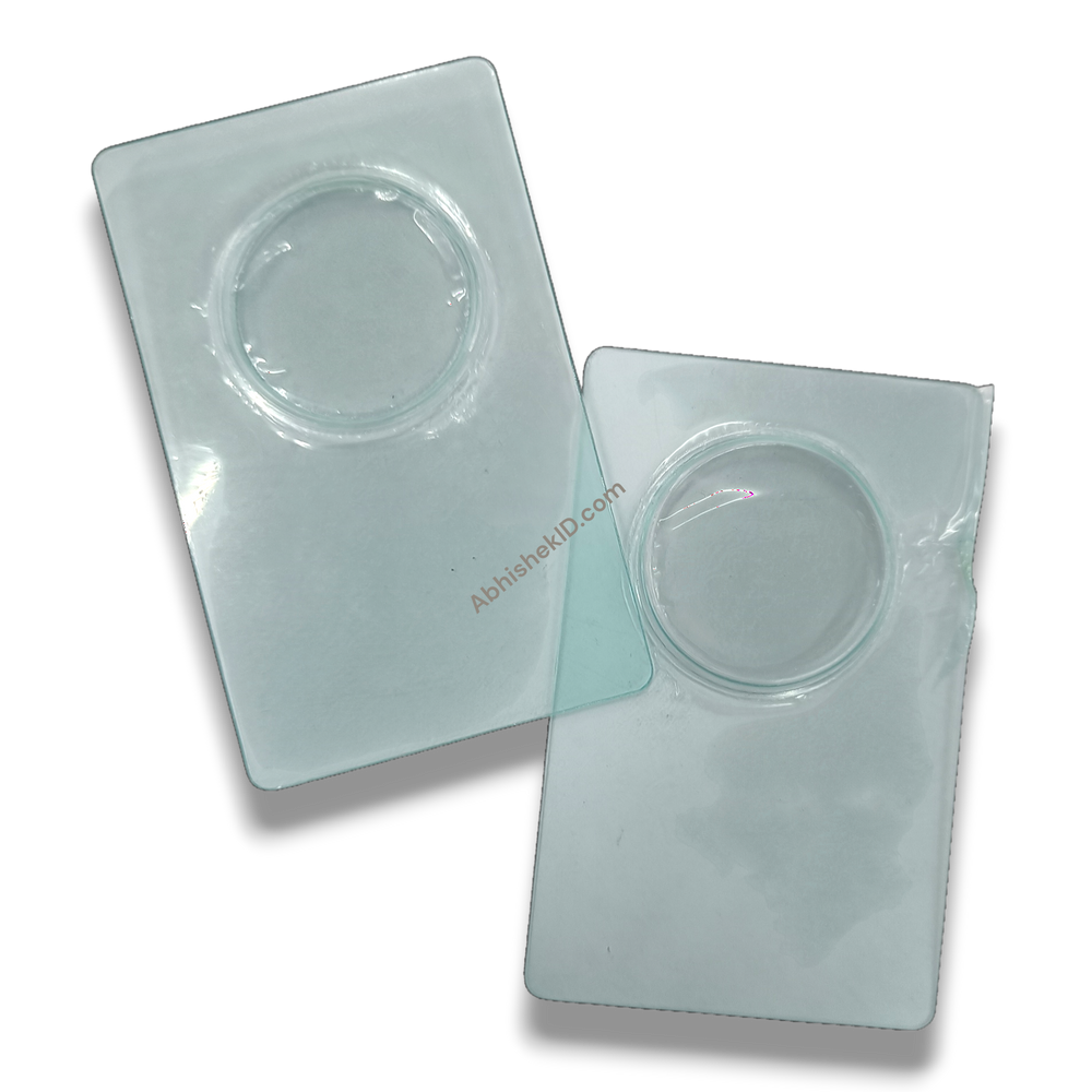 Coin Card Blister Caps 54×86 mm, 🔵Round Shape| Blisters Only for Coin Packaging