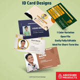 Huge ID Card Collection - CorelDraw File 600 Designs - Complete Professional Template Bundle India