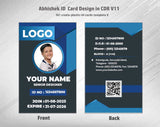 4/6 CorelDraw 11 Printable ID Card Design Templates | 100 Editable Designs India