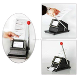 371 Abhishek 54x86mm Heavy Duty PVC Id Card Cutter 350 Mic Capacity For Pvc Id Cards