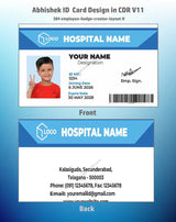 4/6 CorelDraw 11 Printable ID Card Design Templates | 100 Editable Designs India