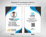 4/6 CorelDraw 11 Printable ID Card Design Templates | 100 Editable Designs India