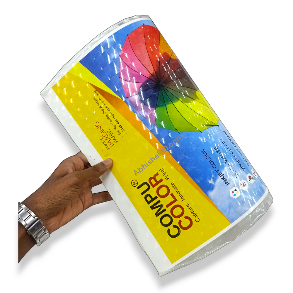 3D ਥਰਮਲ ਲੈਮੀਨੇਸ਼ਨ ਰੋਲ 330MM x 100 ਮੀਟਰ x 27 ਮਾਈਕ੍ਰੋਨ ਲੈਮੀਨੇਟਿੰਗ ਰੋਲ ਫਿਲਮ