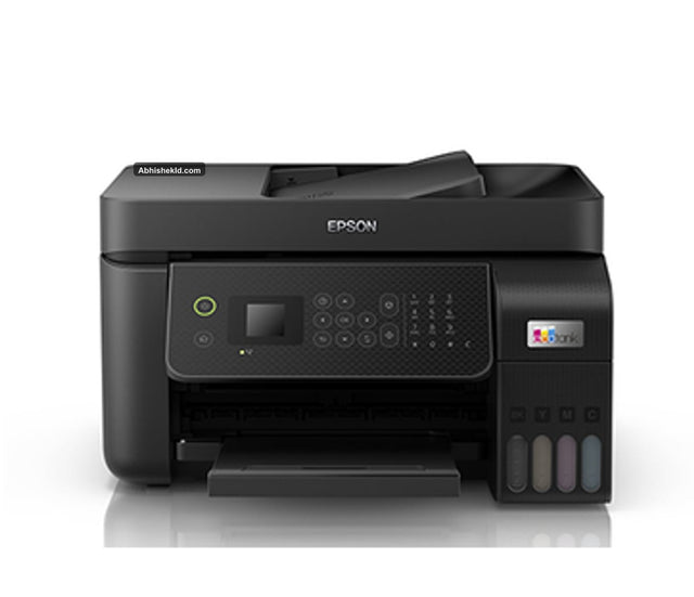Epson EcoTank L5290 A4 Wi-Fi all-in-one ink tank printer with ADF front view