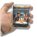 3x4 Inch Acrylic Poloroid Magnetic Photo Frames Rectangle Fridge Magnet Frames | Without Print