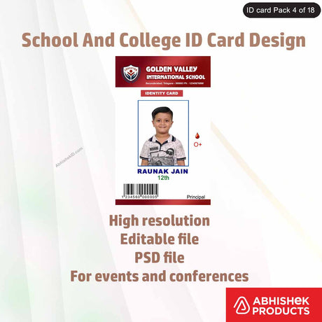 Professional service for printing ID cards, high-quality and customizable