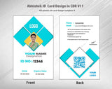 5/6 CorelDraw 11 Printable ID Card Design Templates | 100 Editable Designs India