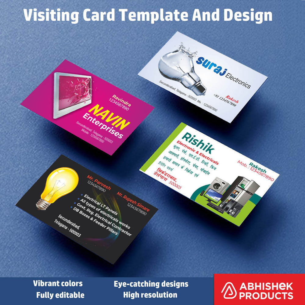 4/10 Professional Visiting Card Design Files – 100 CDR v11 Templates Files - Dental Clinic, Acupuncture, Child Clinic, Hospital, Pet Clinic, Eye Hospital, Nutrition Care, Home Care, Nutrition care