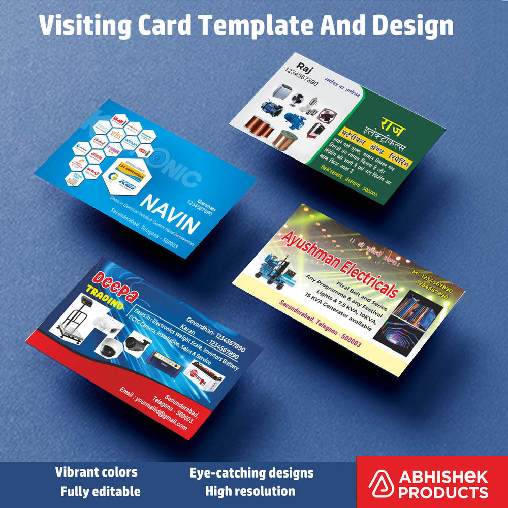 4/10 Professional Visiting Card Design Files – 100 CDR v11 Templates Files - Dental Clinic, Acupuncture, Child Clinic, Hospital, Pet Clinic, Eye Hospital, Nutrition Care, Home Care, Nutrition care