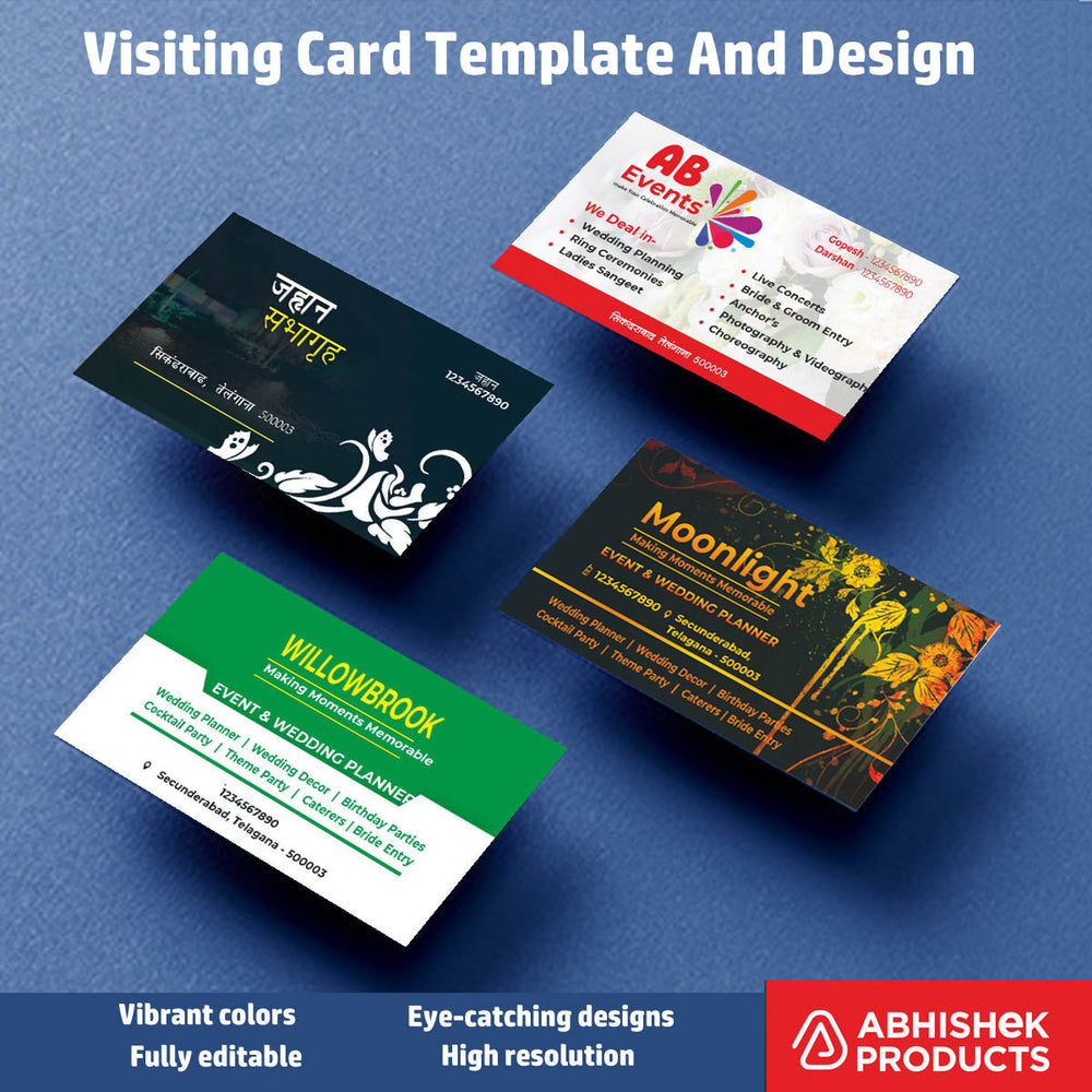 4/10 Professional Visiting Card Design Files – 100 CDR v11 Templates Files - Dental Clinic, Acupuncture, Child Clinic, Hospital, Pet Clinic, Eye Hospital, Nutrition Care, Home Care, Nutrition care