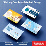 4/10 Professional Visiting Card Design Files – 100 CDR v11 Templates Files - Dental Clinic, Acupuncture, Child Clinic, Hospital, Pet Clinic, Eye Hospital, Nutrition Care, Home Care, Nutrition care