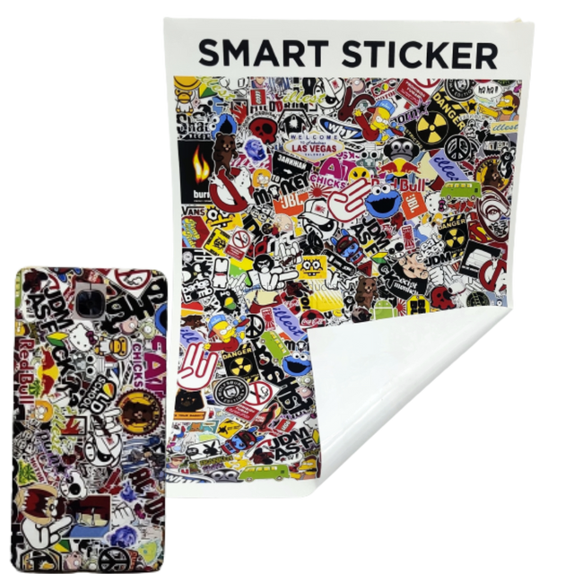 A4 Smart Sticker Sheets for Mobile Skins | Inkjet Ready – Abhishek Products