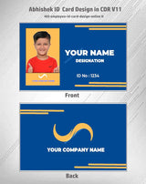 5/6 CorelDraw 11 Printable ID Card Design Templates | 100 Editable Designs India