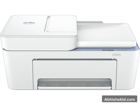 HP DeskJet 675 inkjet printer front view compact paper tray