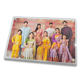 4x6 Inch Acrylic Poloroid Magnetic Photo Frames Rectangle Fridge Magnet Frames | Without Print