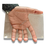 4x6 Inch Acrylic Poloroid Magnetic Photo Frames Rectangle Fridge Magnet Frames | Without Print