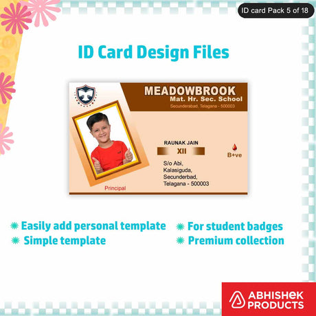 High-quality custom printed PVC ID cards, fully customizable and suitable for various uses