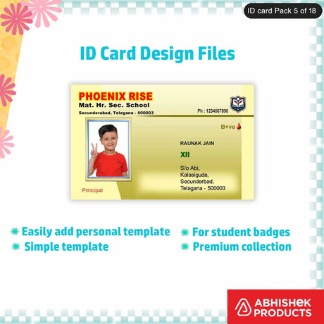 Online tool for making custom ID cards, suitable for businesses and personal use