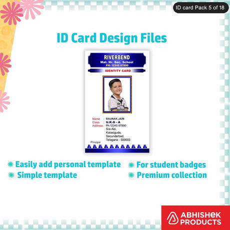 Online tool for creating custom ID cards, suitable for businesses and personal use