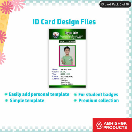 Online tool for making school ID cards, perfect for educational institutions