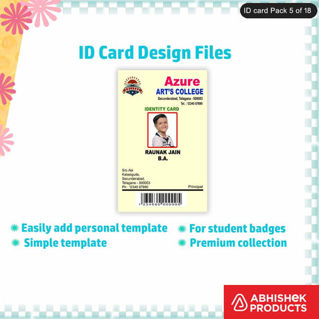 Online tool for making custom ID cards, suitable for businesses and personal use