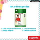 High-quality custom PVC ID badges, fully customizable and suitable for various uses