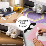 Cricut Maker 4 digital cutting machine feeding Smart Materials roll without mat
