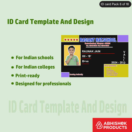 school-id-badge-design