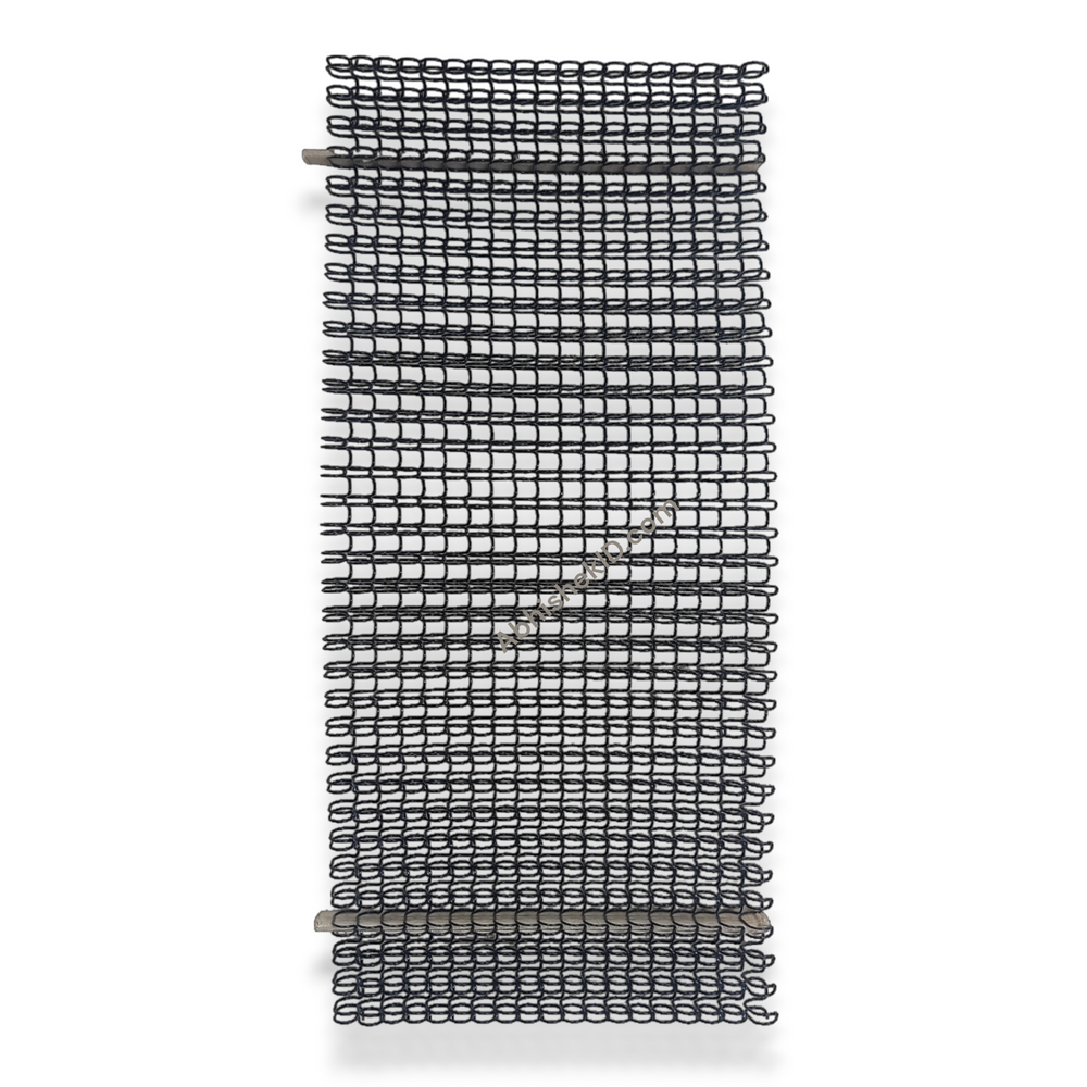 A4 ബ്ലാക്ക് വൈറോ ബൈൻഡിംഗ് മെറ്റൽ ലൂപ്പുകൾ വളയങ്ങൾ 3.1 അനുപാതം - കട്ട് പിസികൾ