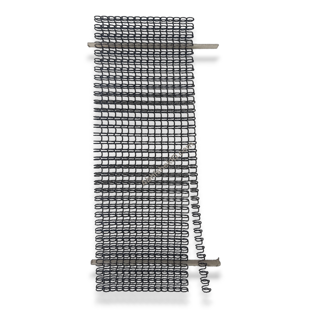 A4 ബ്ലാക്ക് വൈറോ ബൈൻഡിംഗ് മെറ്റൽ ലൂപ്പുകൾ വളയങ്ങൾ 3.1 അനുപാതം - കട്ട് പിസികൾ