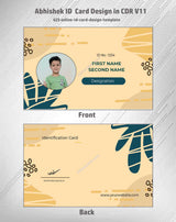 6/6 CorelDraw 11 Printable ID Card Design Templates | 100 Editable Designs India