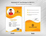 6/6 CorelDraw 11 Printable ID Card Design Templates | 100 Editable Designs India