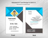 6/6 CorelDraw 11 Printable ID Card Design Templates | 100 Editable Designs India