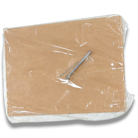 6x8 Acrylic Photo Frame with Stand - Crystal Clear 3mm Acrylic - Detail View