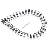 A4 Black Wiro Binding Metal Loops Rings 3.1 Ratio - Cut Pcs