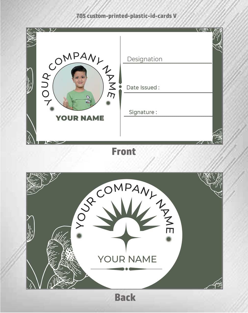 7/8 CorelDraw 11 Printable ID Card Design Templates | 100 Editable Designs India