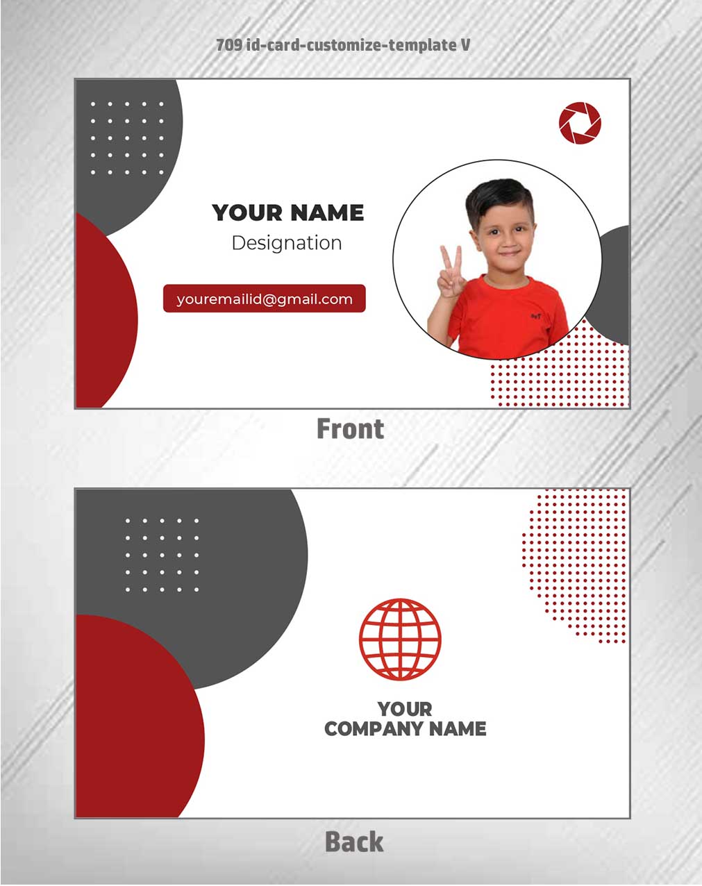 7/8 CorelDraw 11 Printable ID Card Design Templates | 100 Editable Designs India
