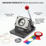 70mm imported heavy duty badge cutter for 58mm button badge full view