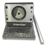 70mm round hardened steel cutting blade for 58mm button badges close-up