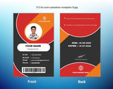 7/8 CorelDraw 11 Printable ID Card Design Templates | 100 Editable Designs India