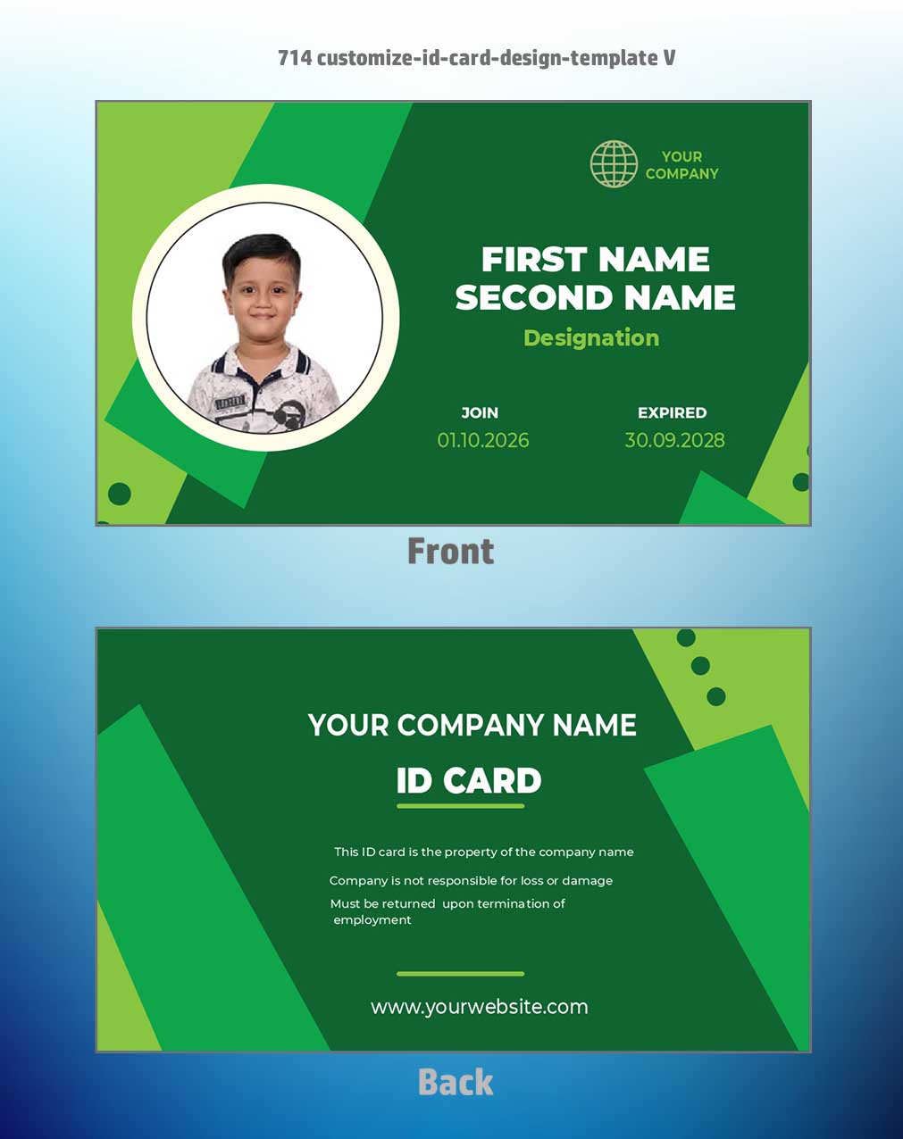 7/8 CorelDraw 11 Printable ID Card Design Templates | 100 Editable Designs India
