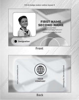7/8 CorelDraw 11 Printable ID Card Design Templates | 100 Editable Designs India